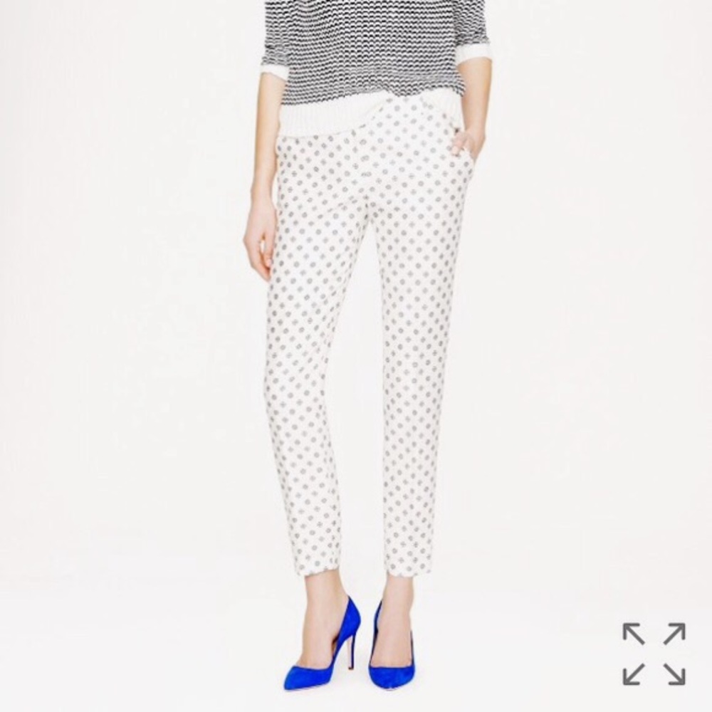 J. Crew Collection Cafè Capri Pant